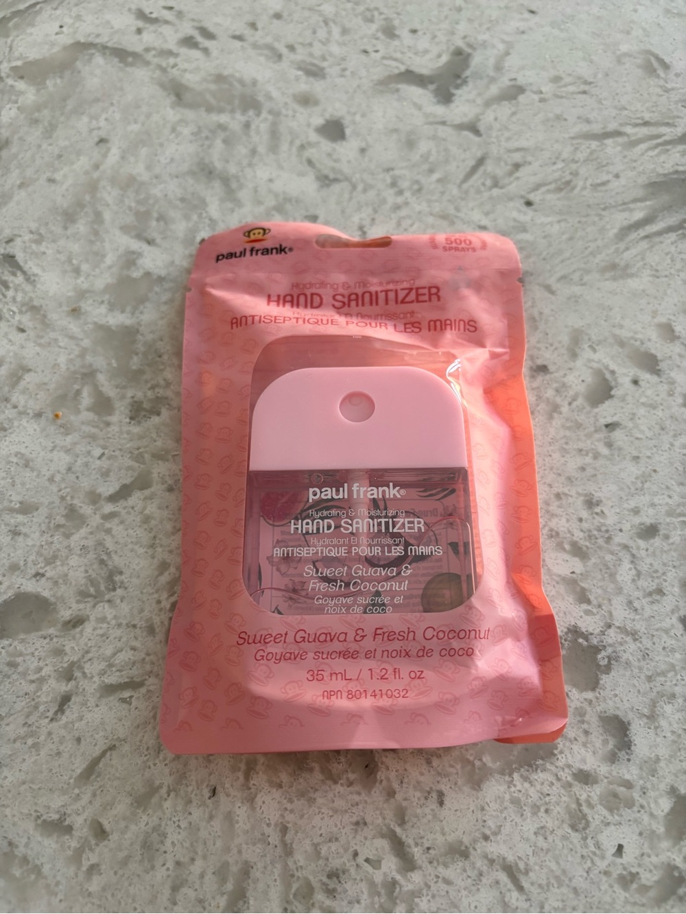PAUL FRANK Sweet  GUAVA and COCONUT hand sanitizer